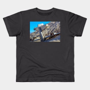 Crashed Plane Kids T-Shirt